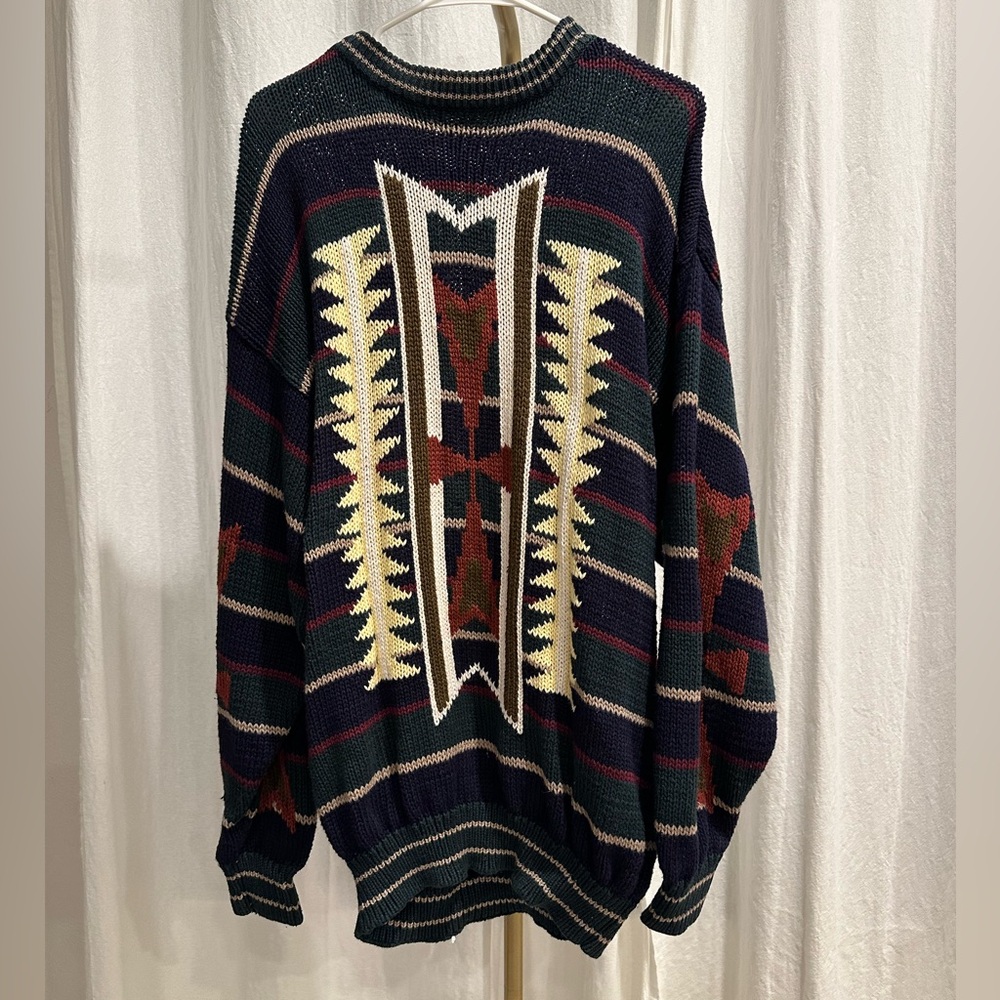 Vintage heavy knit sweater by New River